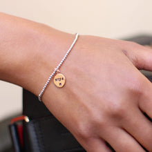 Lade das Bild in den Galerie-Viewer, Monmente Bicolor-Initialien Armband